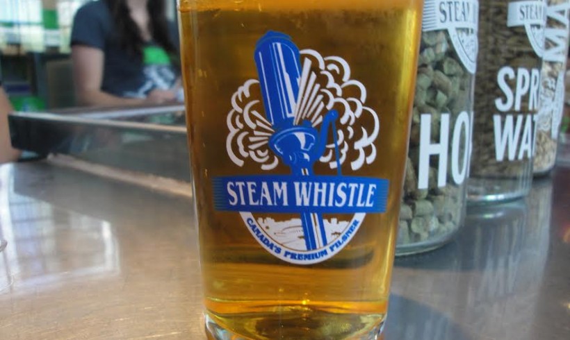 Steam Whistle Brewery in Toronto, Canada