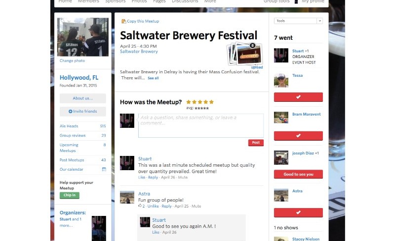 APRIL 25, 2015 MASS CONFUSION AT SALTWATER BREWERY