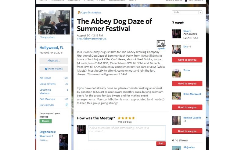 AUGUST 30, 2015 THE ABBEY DOG DAZE OF SUMMER