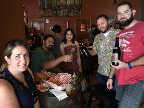3/31/17  Bottle Share at Lincoln’s Beard Brewing